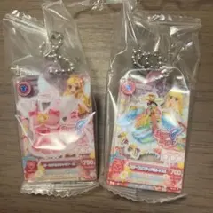 アイカツ だれでもアイドル活動アクリルチャーム3 星宮いちご　2点セット