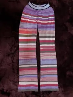 Sansha ストライプ柄 ウォームアップパンツ サイズ3