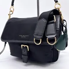 美品✨トリーバーチ ショルダーバッグ 3way ナイロン ゴールド金具 ブラック