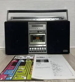 動作品】SONY ソニー ラジカセ CFS-V8 ビンテージ レトロ ラジオ