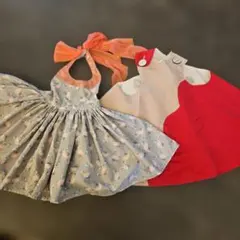 MARLMARL　子供用ドレスとエプロンセット