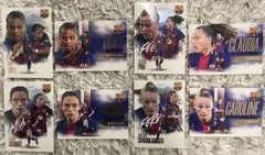 【FCバルセロナ 女子】アイタナ・ボンマティ等 Futera 8枚セット