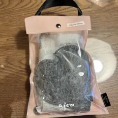 ajew ハート　PVC iPhone 13pro ブラック