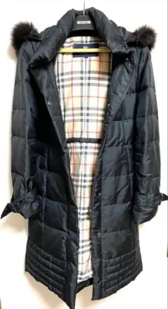【美品】✨ Burberry LONDON バーバリー ロンドン ダウン コート