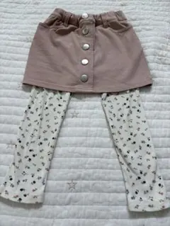 プティマイン スカッツ　猫　花柄100cm