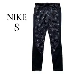 美品✨NIKE ナイキ ランニングタイツ 花柄 総柄 Dri-FIT レギンス