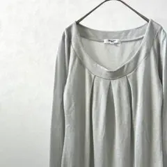 NATURAL BEAUTY BASIC カットソー 長袖 シンプル きれいめのサムネイル