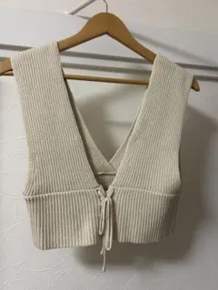 GU 2wayレースアップビスチェ