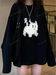 着丈 シャツ shein 黒