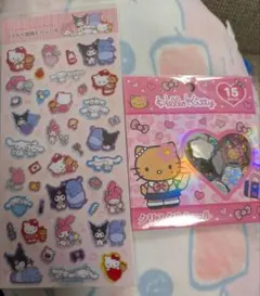 ハローキティおはじきシールセット
