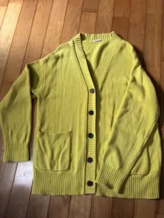 niko and ... イエロー カーディガン