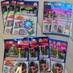 幽☆遊☆白書　ダイソー　缶バッジ&ステッカー&カードセット　9点
