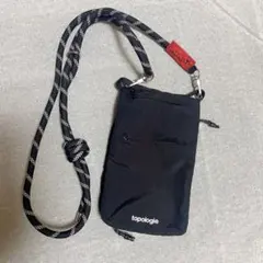 topologieフォンサコッシュ　ブラック　ミニマリスト　財布　鞄　ショルダー