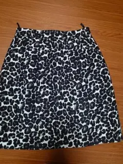 INDIVI レオパード柄 ミニスカートのサムネイル