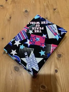 【最終値下げ中‼️】KOKKAカラフルな星柄生地(110×200…カット部分アリ)