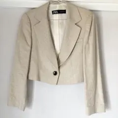 美品 ZARA ショート丈ジャケット 36