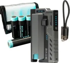 【虎大工業】国内唯一正規取扱店 公式革新的な電池交換デザイン モバイルバッテリー