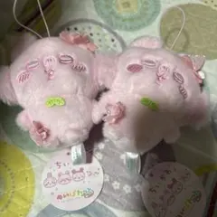 ちいかわ ぬいぱれっと さくらいろ マスコット モモンガ