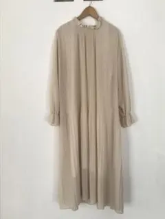 DOUDOU ロングワンピース　プリーツのサムネイル