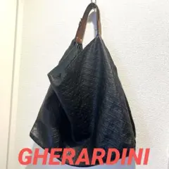 【美品】GHERARDINI トートバッグ　レザーバッグ