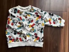 新品未使用　futafuta バースデイミッキー キャラクター トレーナー 80