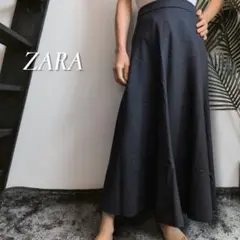 ZARA フレアロングスカート Aラインのサムネイル