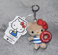 ハローキティ✖️LOWRYS FARM マスコットホルダー　日焼け