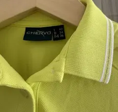 CHERVO イエロー ポロシャツ 40