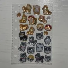 【正規品】ボンボンドロップシール おすそわけ 和柄 柴犬 セット