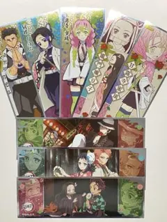 鬼滅の刃　ロングステッカーガム　ステッカー　まとめ売り　8枚セット