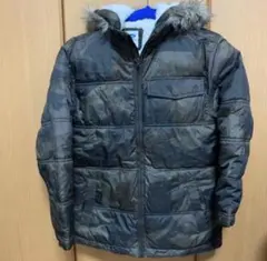 オールドネイビー 迷彩 アウター  140 ダウンジャケット