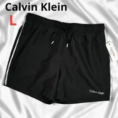 Calvin Klein 水着 メンズ L ブラック CK 新品未使用 海パン