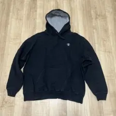 Champion ブラック パーカー XL