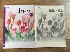 iワーク　中学１年　数学