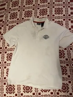 VINTAGE HARLEY-DAVIDSON ポロシャツ ホワイト Mのサムネイル