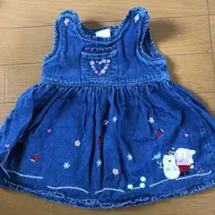 baby GAP デニムワンピース 新生児用