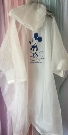2セット　Disneyミッキーマウス レインポンチョ 110cm＆大人Lのサムネイル