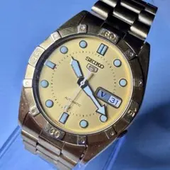 SEIKO メンズ クォーツ ゴールド 希少 デイデイト 7009-3200