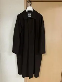 YAECA ブラウン ステンカラーコート Sサイズ