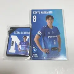 大阪ブルテオン　仲本賢優 選手　キーホルダー　ガチャガチャ