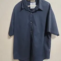 【Lサイズ】FREAK'S STORE 半袖シャツ ネイビーのサムネイル