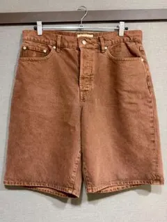 STUSSY BIG OL' SHORT DENIM 34 brown cray - メルカリ