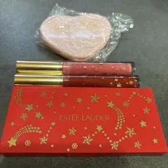ESTEE LAUDER リップグロスとアイシャドウパレットセットおまけ付き