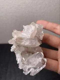 天然水晶 クラスター 原石 鉱物 標本B-10