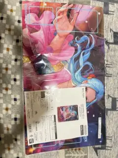 ワンピースカードゲーム ネフェルタリ・ビビ プレイマット【新品・未使用】