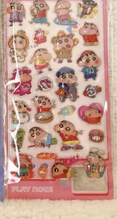 【のこりわずか】クレヨンしんちゃん　ウォーターシール　水シール