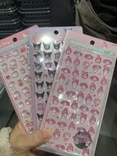 【正規品】サンリオボンボンドロップシール 3種　まとめ売り