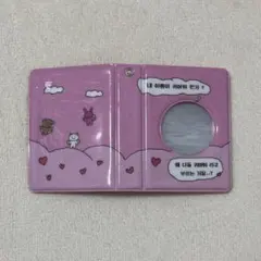 コレクトブック トレカケース 韓国 ピンクのサムネイル