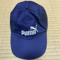 PUMA キャップ　紺色　綿100%