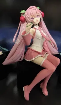 初音ミク桜ミクなど ぬーどるストッパーフィギュア　プライズ　6点セット